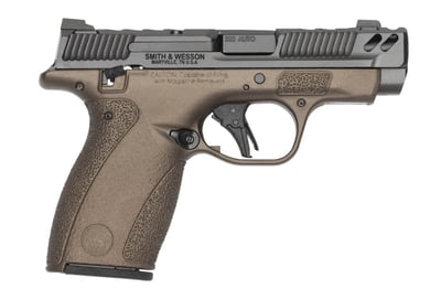 Smith & Wesson PC Bodyguard 2.0 Carry Comp TS .380 ACP 3.1" Barrel 10/12rd 2 Mags Midnight Bronze - $482.87 (Email Price) (Free S/H on Firearms)