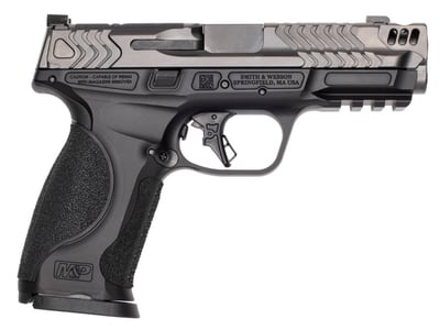 Smith & Wesson PC M&P 9 2.0 Metal Carry Comp 9mm 4.2" 17rd Pistol, Gray Armornite - $784.80 