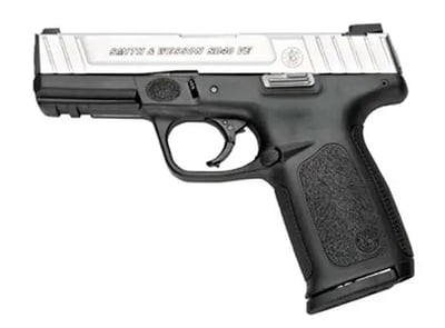 Smith & Wesson SD40 VE .40 S&W 4" Barrel 10rd Semi-Auto Pistol, Black / Stainless - $300.49