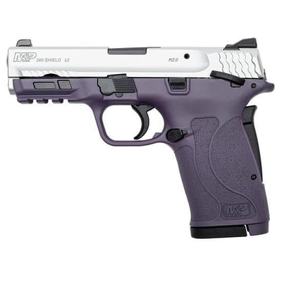 Smith and Wesson M&P380 Shield EZ Orchid / Stainless .380 ACP 3.675" Barrel 8-Rounds Manual Safety - $391.23