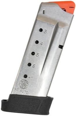 Smith & Wesson M&P45 Shield 45 ACP 7 Round Factory Magazine with Finger Rest - $22.29 (Free S/H on Firearms)