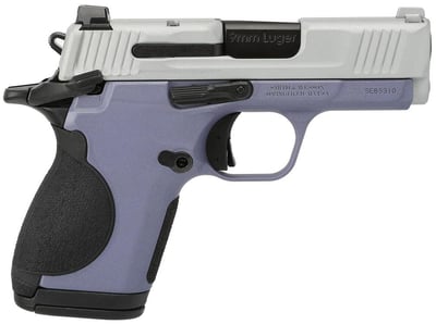 Smith and Wesson CSX Crushed Orchid / Silver 9mm 2.75" Barrel 12-Rounds - $563.99