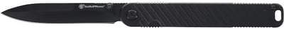 Smith & Wesson Executive 1227056 Pocket Knife 3.5" Spear Point 7Cr13 Black Blade Aluminum Handle Black - $13.99 (Free Shipping on $100+ Orders)