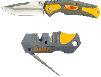 Smith's Pack Pal Knife with Sharpener Combo - $9.99 (Free Shipping on $100+ Orders)