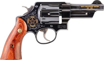 Smith & Wesson Texas Ranger 200th Anniversary 357 Magnum, 4" Barrel, Engraved w/ Gold Inlays, Walnut Grip, 6rd - $1995 