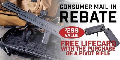 Trailblazer Firearms Promotion: Pivot Rifle Rebate