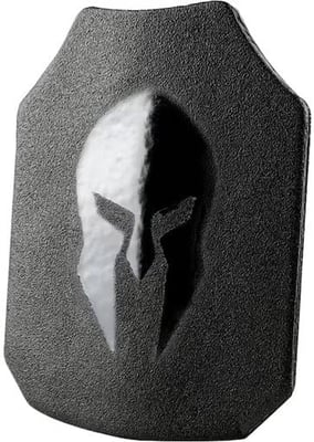 Spartan Armor Spartan AR550 Steel Body Armor Stand Alone Ballistic Plate III 10"x12" Single Curve - $150.99 (Free Shipping on $100+ Orders)