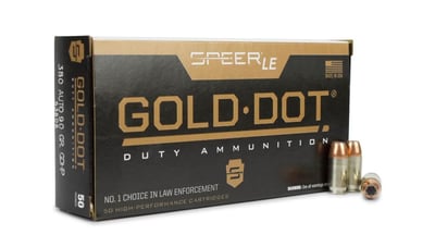 Speer Gold Dot 380 ACP 90 Gr HP 1000 Rnds - $540.83 after code: 5PTODAY