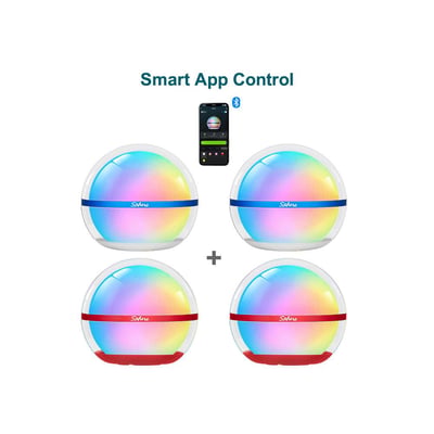 Olight Sphere Ambient Light with App Control - Sphere Blue * 2 + Sphere Snowflake Red * 2- $59.97 (Free S/H over $49)