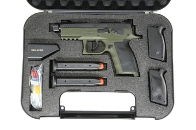 SPHINX SDP COMPACT ALPHA 9mm Pistol OD Green Cerakote - $799