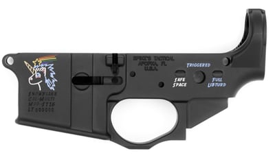 Spike's Tactical Snowflake 223/5.56 Stripped Lower, Anodized, Limited Edition - $119.99