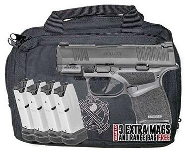Springfield Armory Hellcat Gear Up Package 9mm 3" Barrel 13-Rounds 5 Mags w/ Bag - $429.99 