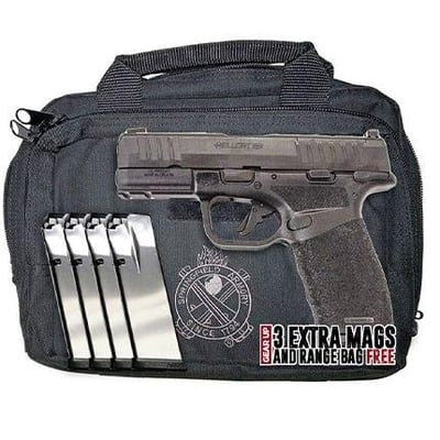 Springfield Armory Hellcat Pro OSP Gear Up Pack 9mm 3.7" Barrel 5 Mags w/ Bag Manual Safety - $500.09