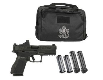 Springfield Echelon 4.0C 9mm Pistol, 4" Barrel, 15/18-Rd, w/ 5 Mags, Viridian RFX11 Optic & Range Bag - $550 (Free S/H)