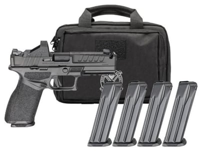 Springfield Echelon Comp Gear Pac 9mm 4.5" 17rd/20rd w/ Viridian RFX11 Optic, 4 Mags & Range Bag - $659.99 (Grab A Quote)