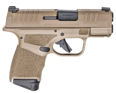 Springfield Hellcat Micro-Compact 9mm 3" 11rd Pistol, FDE, Adaptive Texture Grip - $449.99 