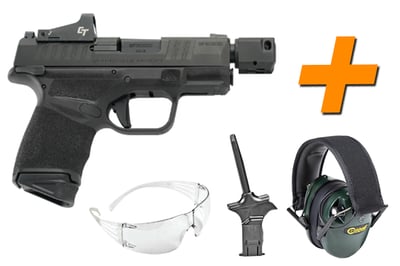 Springfield Hellcat RDP 9mm 13rd Pistol w/ Crimson Trace Red Dot + Caldwell Earmuffs, Elite Tactical Mag Loader & 3M Protective Eyewear - $599 (Free S/H)