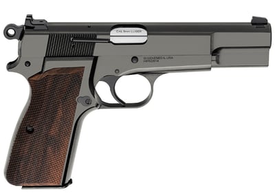 Springfield SA-35 9mm 4.7" Barrel 15-Round Pistol, Polished Blued, Walnut Grips - $659.99 + Free Shipping