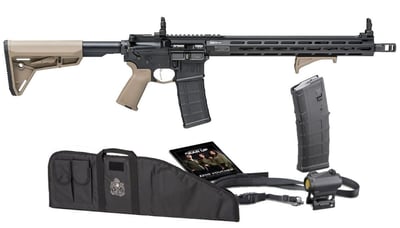 Springfield Saint Victor 5.56mm 16" 30rd AR-15 Rifle, FDE, Gear Up w/ 2 Mags, Vortex Crossfire Red Dot & Soft Rifle Case - $1055 (Free S/H)