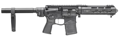 Springfield SPR Saint Edge 5.56 NATO 7.5" 20rd Semi-Auto Pistol, Reptilla CQG Grip, Black - $1720