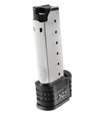Springfield XDS Magazine .45 ACP 7 Rounds, Stainless Steel Body, Black Sleeve - $19.99  (Free Shipping over $150)