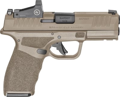 Springfield Armory Hellcat Pro Flat Dark Earth 9mm 3.7" Barrel 15-Rounds CT-1500 - $469.99 