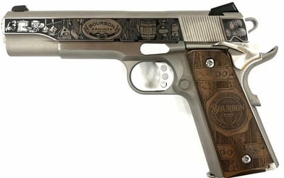 Springfield Armory 1911 Garrison .45 ACP 7+1 Kentucky Bourbon Limited Edition - 5" Barrel, Wood Grips - $1005.94 (Free S/H on Firearms)
