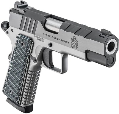 Springfield Armory Emissary Stainless .45 ACP 4.25" Barrel 8-Rounds Night Front Sight - $1084.99 ($9.99 S/H on Firearms / $12.99 Flat Rate S/H on ammo)