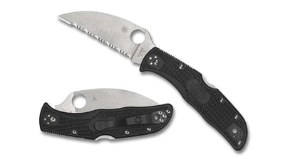 Spyderco Sal Glesser Endela Lightweight Wharncliffe Reveal 9 Folding Knife Serrated - $62.89 w/ Product Discount Applied (Free S/H over $49 + Get 2% back from your order in OP Bucks)