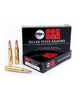 SSA 5.56mm 64 Grain Bonded Solid Base Ammunition - 20ct - $5