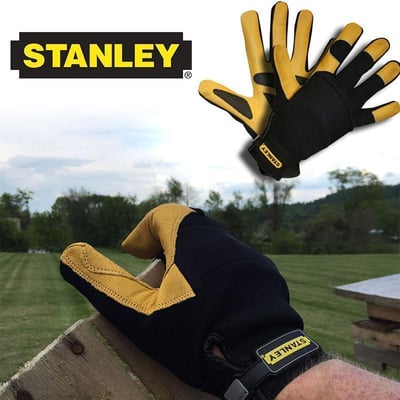 Stanley ProDex Gloves with Goatskin Leather and Optional Thinsulate Lining - One for $10 or Two for $19 + Free Shipping
