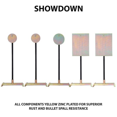 Steel Challenge SHOWDOWN - 3/8" AR500 plates - $698.67 after code "BFGUNDEALS15" (Free S/H over $99)