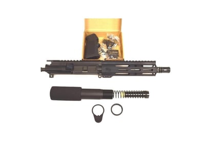 Black Friday Sale Stinger 5.56 7" Upper With LPK and Pistol Buffer Tube Set - $195.99