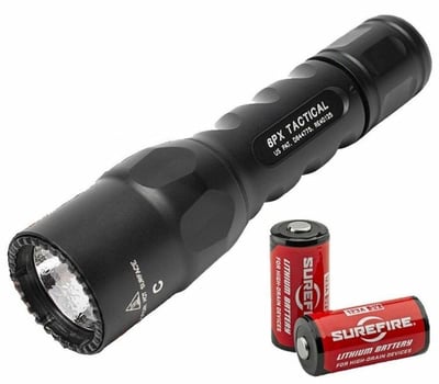 SureFire 6PX Tactical Single-Output 600 Lumen LED Flashlight - 6PX-C-BK - $78.99 + Free Shipping (Free S/H)