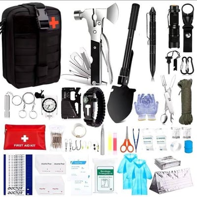 Ultimate 36 Piece Survival Kit - $24.99 w/code "ULTSURVIVE" + Free S/H