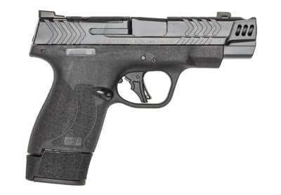 S&W Performance Center M&P 9 Shield 9mm 4" 15rd Pistol, OR, 3 Mags - 10/13/15-rd, Black - $479.99 (Add to Cart for Best Price) + FREE Shipping