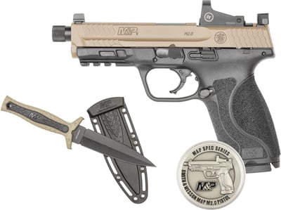 Smith & Wesson M&P9 M2.0 9mm Spec Series Optics/Suppressor Ready Pistol with Crimson Trace CTS-1500 Red - $599.99 
