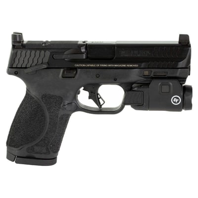 Smith and Wesson M&P9C M2.0 Optics Ready 9mm 4" Barrel 15-Rounds with CMT Rail Light - $479.14