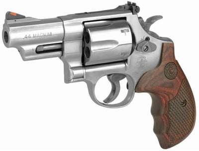 Smith and Wesson 629 Deluxe Stainless / Wood .44 Mag 3" Barrel 6-Rounds - $700 
