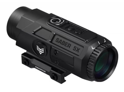 Swampfox Optics Saber Prism Sight 5x36 Green IR - $330 