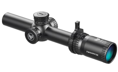 Swampfox Tomahawk 1-6 x 24 SFP IR MOA 30mm LPVO - Guerilla Cross MOA - $229.99 