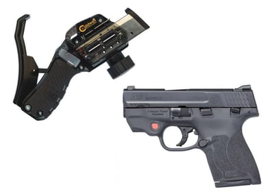 S&W M&P40 Shield M2.0 40 S&W Crimson Trace Laser, Thumb Safety w/ FREE Caldwell Universal Pistol Loader - $529.99 (Free S/H over $450)