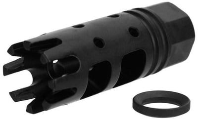 TacFire 6-Prong Crown Style Muzzle Brake 1/2x28 BLACK - $16.99