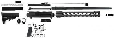 TacFire AR-10 .308 / 7.62x51 Unassembled Rifle Kit w/ Lower Parts Kit without Forward Assist 20" barrel - $404.99 