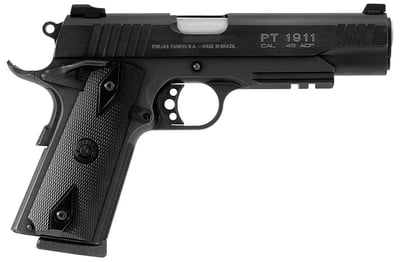 Taurus 1911 Standard 45 ACP 8 Rd 5" Blued Black Polymer Pistol - $399.99