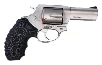 Taurus 856 .38 Special 3" 6rd Revolver, VZ Grip, Stainless Steel - $375.99