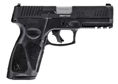 Taurus G3 Full Size 9mm 4" Barrel 17rd, Alloy Steel Slide, Black - $250