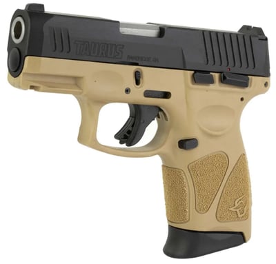 Taurus G3C 9mm 3.26" 12rd Semi-Auto Pistol, Tan - $220 