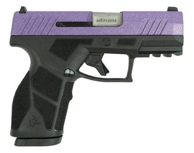 Taurus Gx2 9mm 3.38" Barrel 13rd Black/Purple Sparkle W/Accessory Rail - $419.99 ($14.99 flat rate shipping)