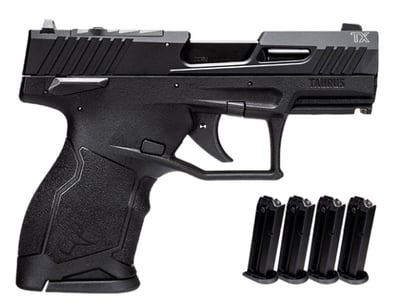 Taurus TX22 Compact 22LR 3.5" 10rd Optic-Ready Pistol, 5 Mags, Threaded Barrel - $289.99 (Free S/H on Firearms)
